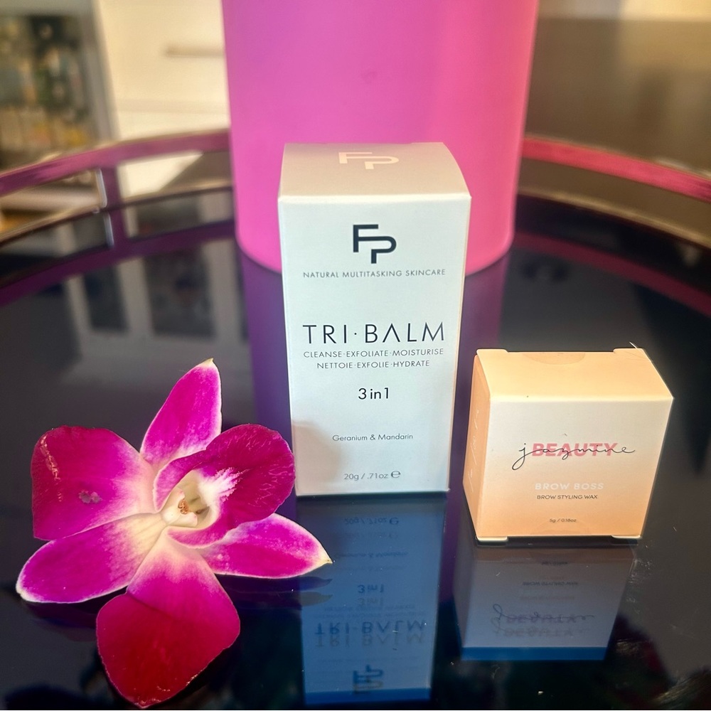 Tri-Balm Fast Face Cleanser Stick + Beauty Brow Styling Wax 🆕